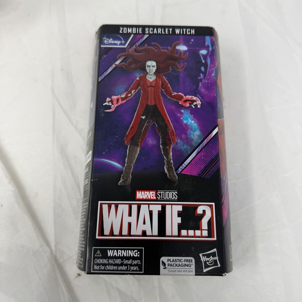 Marvel Legends Zombie Scarlet Witch What If Khonshu BAF Action Figure Hasbro